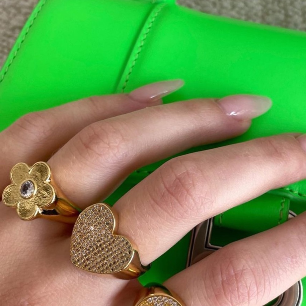 Martha Calvo Full Bloom Signet Ring